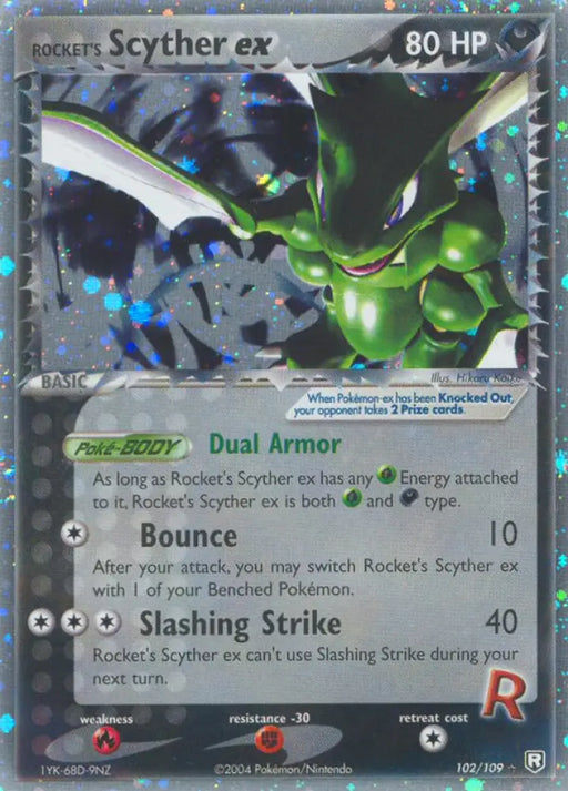 Rocket’s Scyther ex (102/109) [EX: Team Rocket Returns] - Pokemon Single