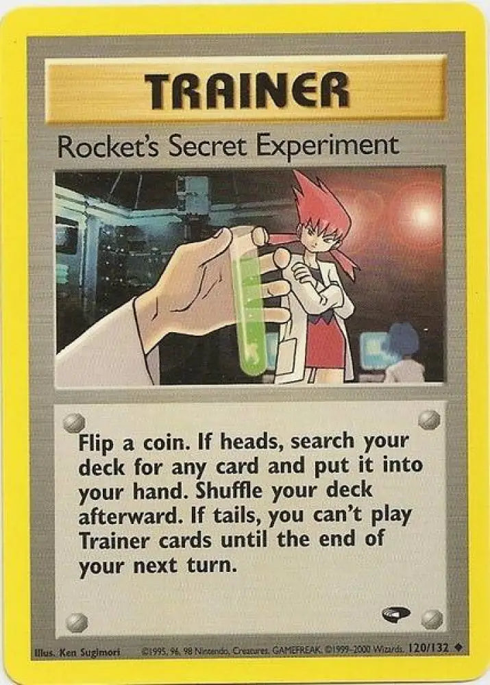 Rocket’s Secret Experiment (120/132) [Gym Challenge Unlimited] - Pokemon Single