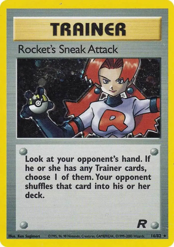 Rocket’s Sneak Attack (16/82) [Team Rocket Unlimited] - Pokemon Single