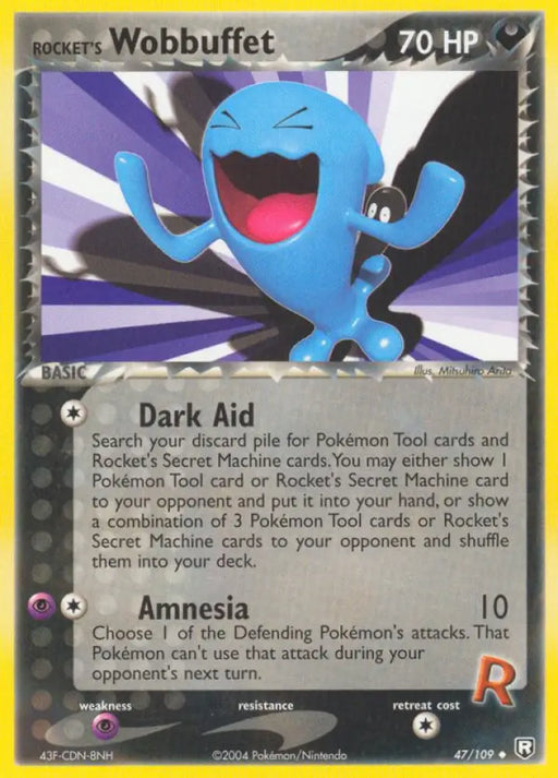 Rocket’s Wobbuffet (47/109) [EX: Team Rocket Returns] - Pokemon Single