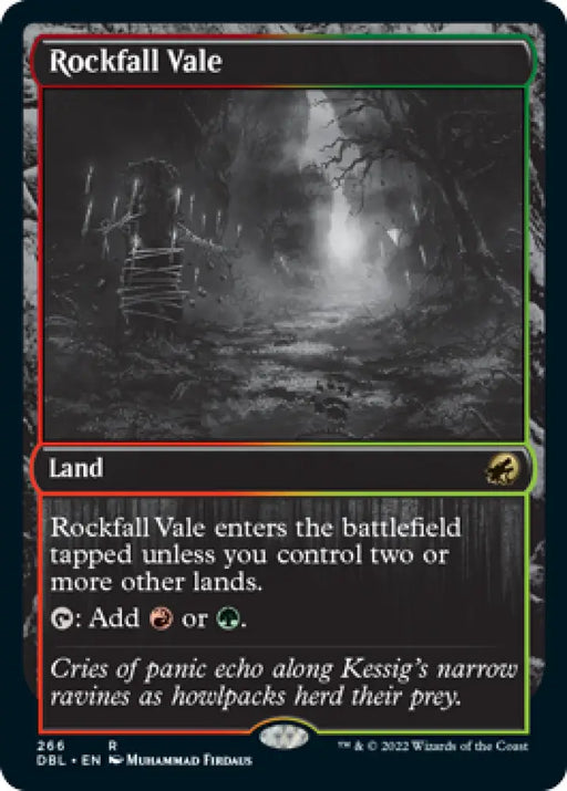 Rockfall Vale [Innistrad: Double Feature] - MTG Single