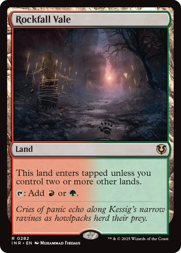 Rockfall Vale [Innistrad Remastered] - MTG Single