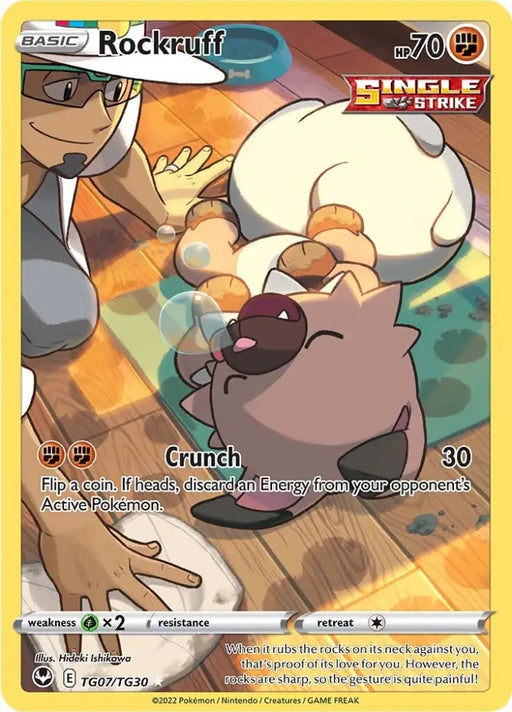 Rockruff (TG07/TG30) [Sword & Shield: Silver Tempest] - Pokemon Single