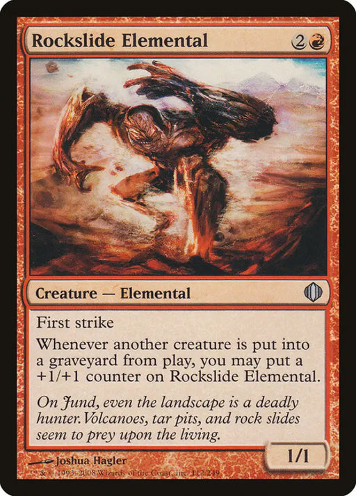 Rockslide Elemental [Shards of Alara] - MTG Single