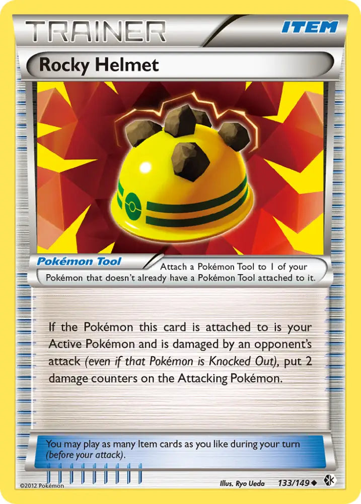 Rocky Helmet (133/149) [Black & White: Boundaries Crossed] - Pokemon Single