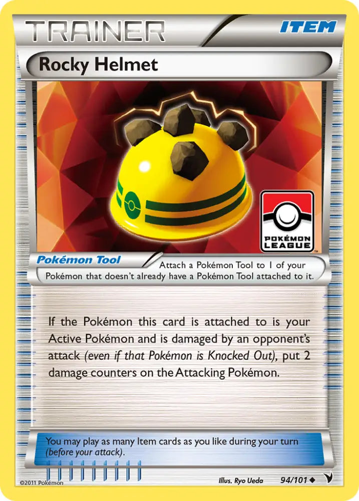 Rocky Helmet (94/101) [Black & White: Noble Victories] - Pokemon Single