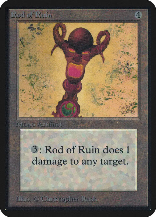 Rod of Ruin [Alpha Edition] - MTG Single