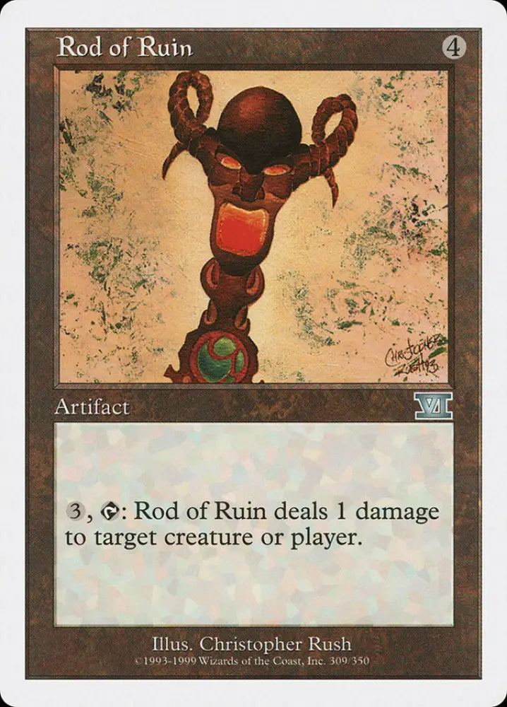 Rod of Ruin [Classic Sixth Edition] - MTG Single