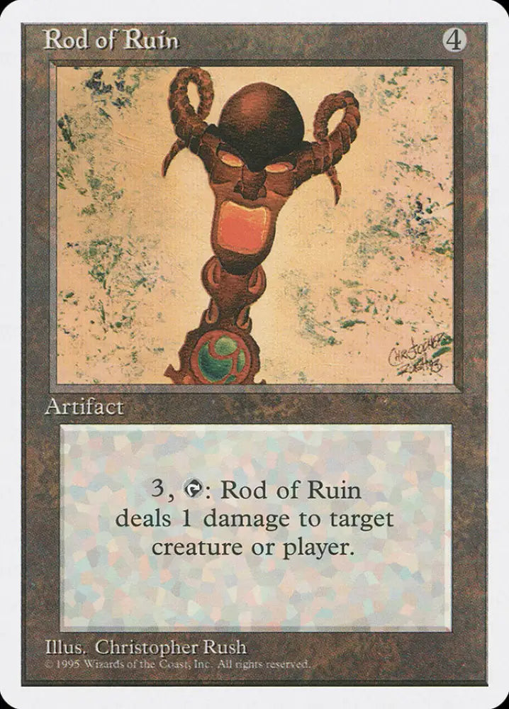 Rod of Ruin [Fourth Edition] - MTG Single