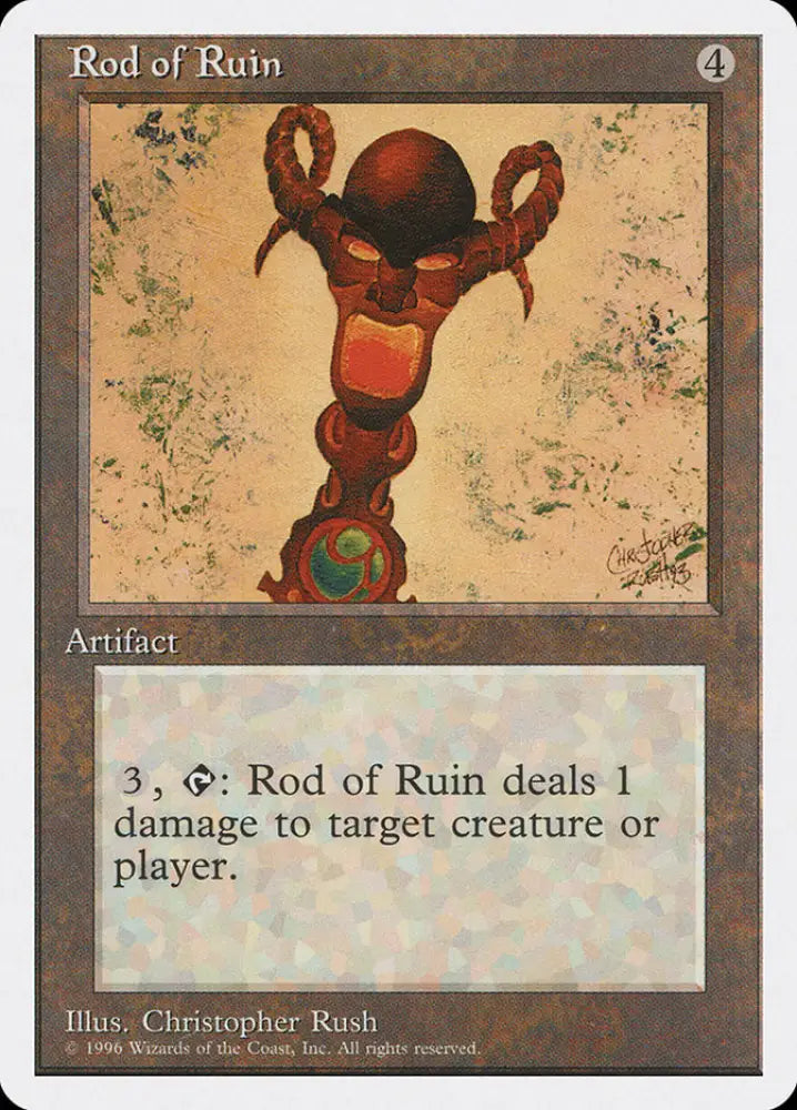 Rod of Ruin [Introductory Two-Player Set] - MTG Single