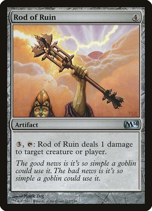 Rod of Ruin [Magic 2014] - MTG Single