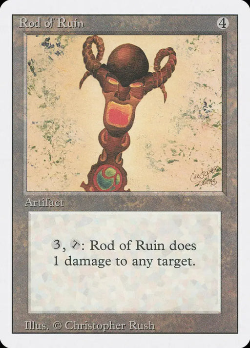 Rod of Ruin [Revised Edition] - MTG Single