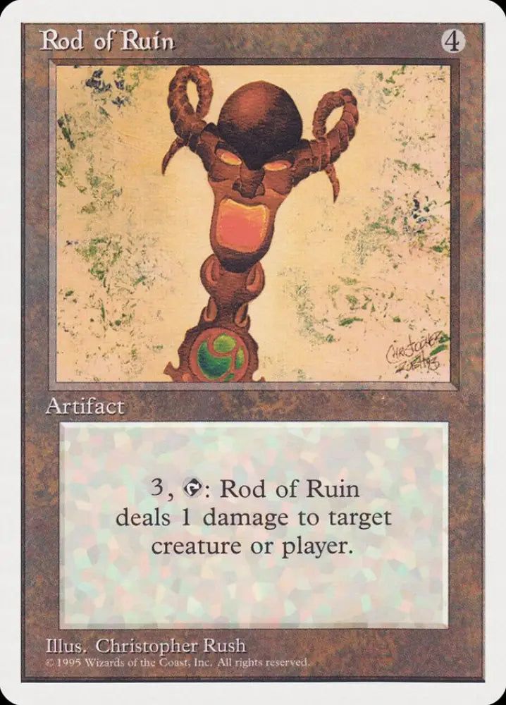 Rod of Ruin [Rivals Quick Start Set] - MTG Single