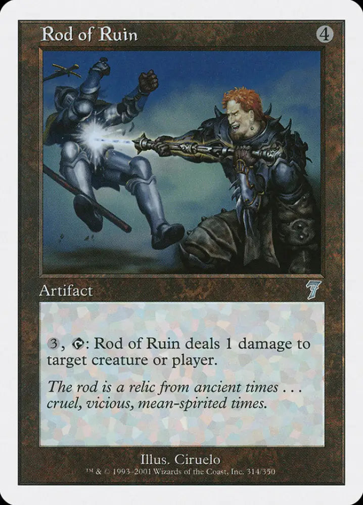 Rod of Ruin [Seventh Edition] - MTG Single