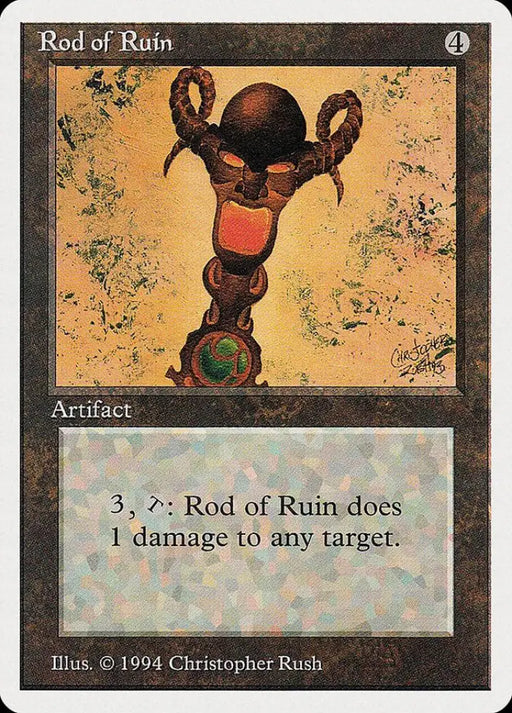 Rod of Ruin [Summer Magic / Edgar] - MTG Single