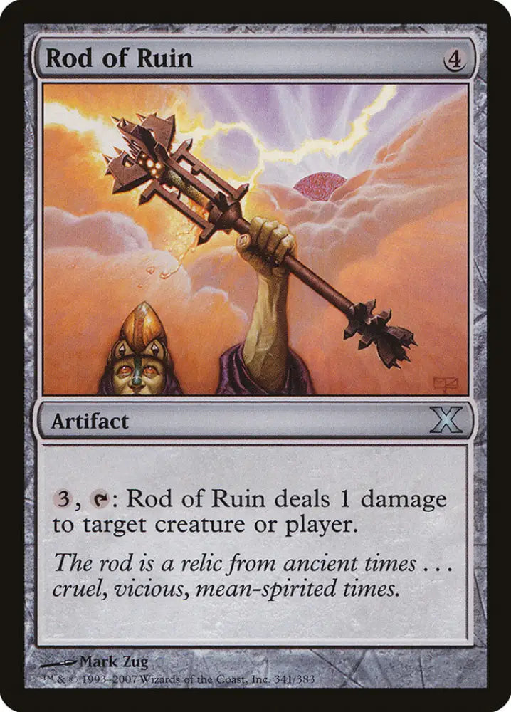 Rod of Ruin [Tenth Edition] - MTG Single