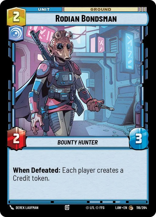 Rodian Bondsman (116/264) [A Lawless Time]