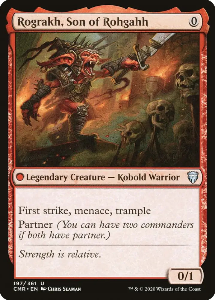 Rograkh Son of Rohgahh [Commander Legends] - MTG Single