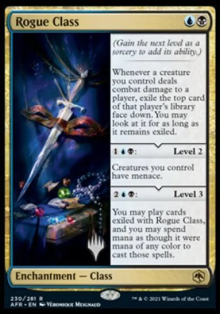 Rogue Class (Promo Pack) [Dungeons & Dragons: Adventures in the Forgotten Realms Promos] - MTG Single