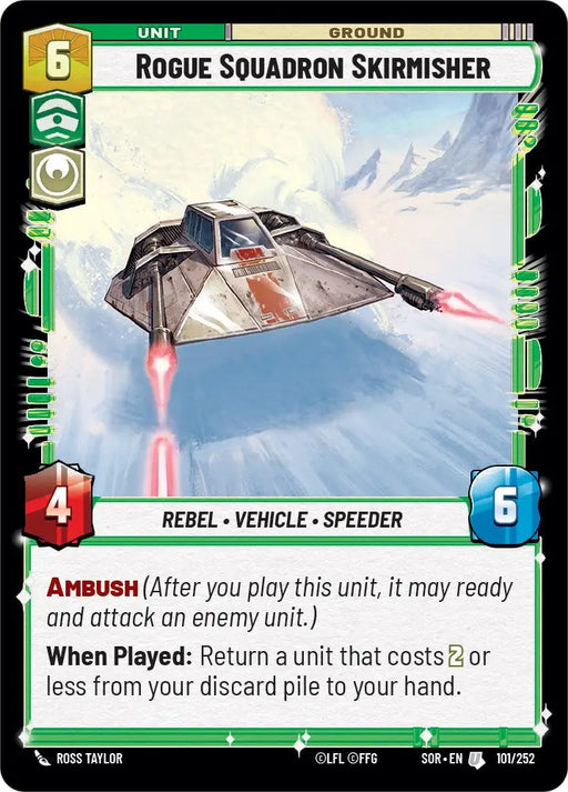 Rogue Squadron Skirmisher (101/252) [Spark of Rebellion] - Star Wars: Unlimited Single