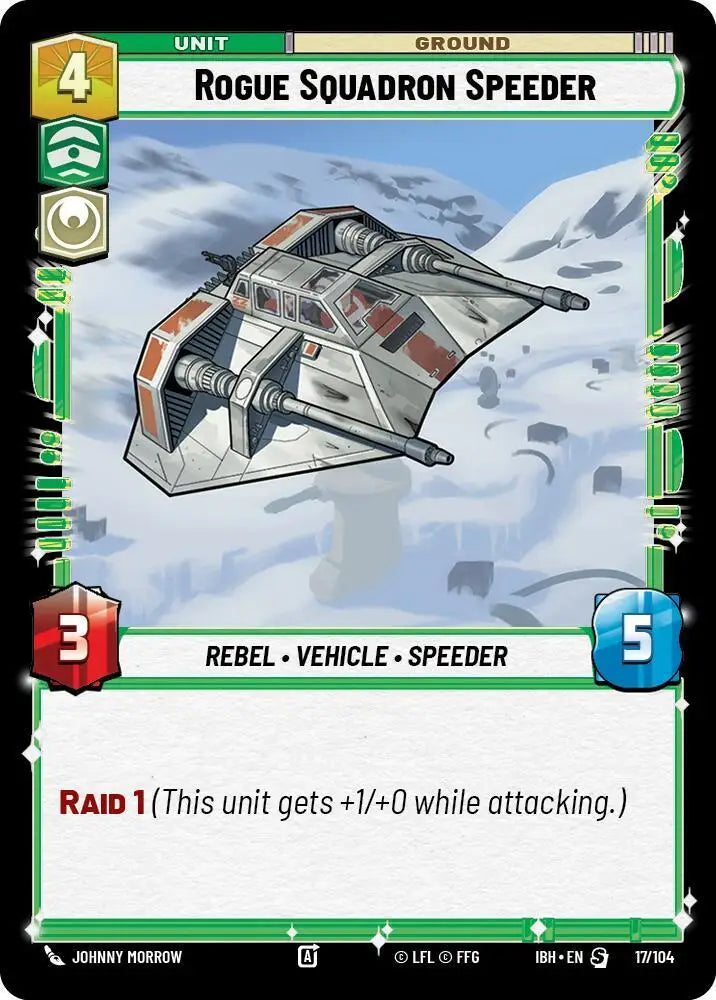 Rogue Squadron Speeder (17/104) [Intro Battle: Hoth]