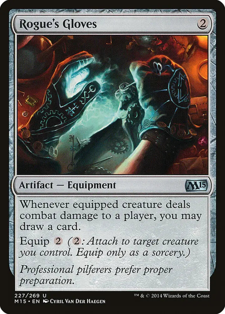 Rogue’s Gloves [Magic 2015] - MTG Single
