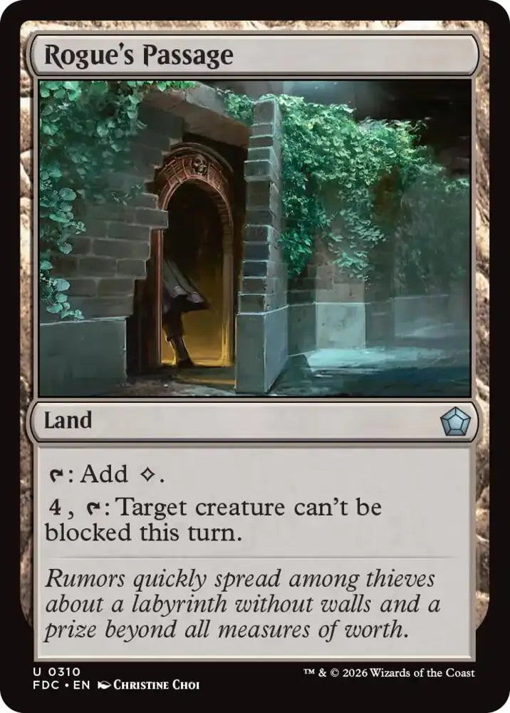 Rogue's Passage (310) [Foundations Commander]