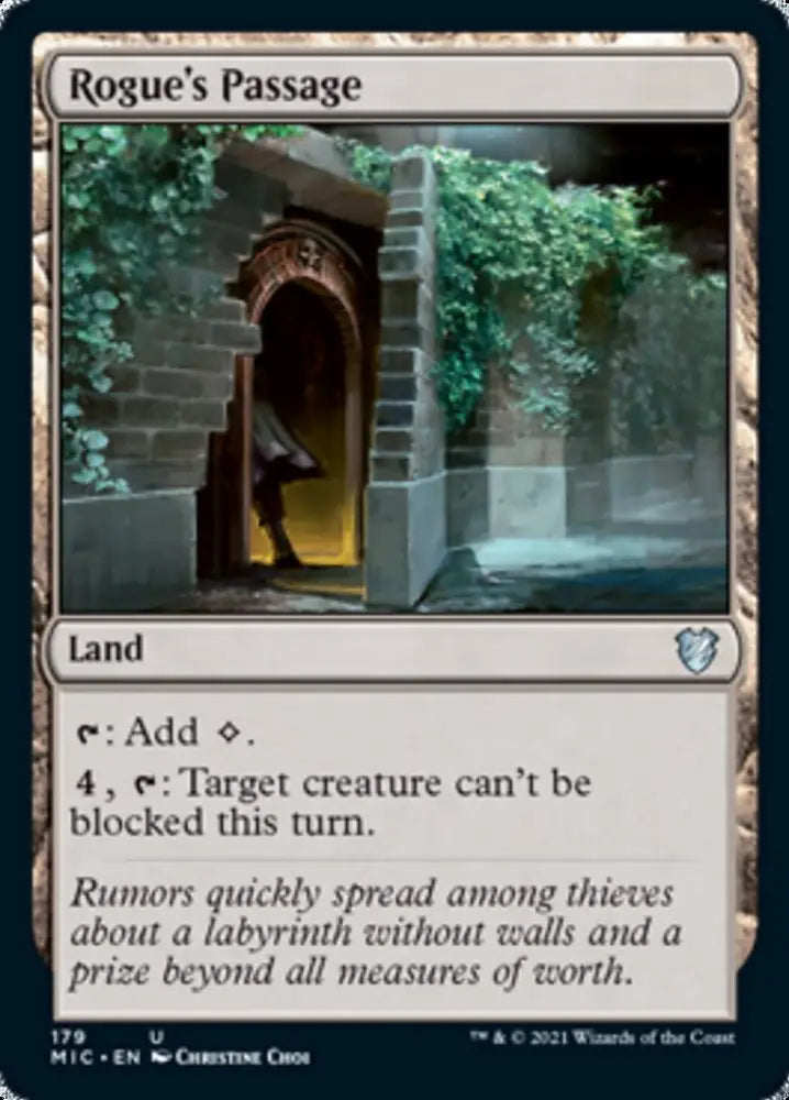 Rogue’s Passage [Innistrad: Midnight Hunt Commander] - MTG Single