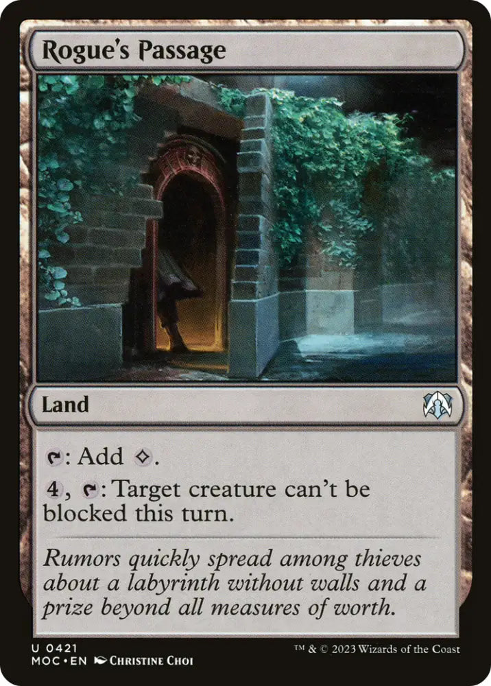 Rogue’s Passage [March of the Machine Commander] - MTG Single