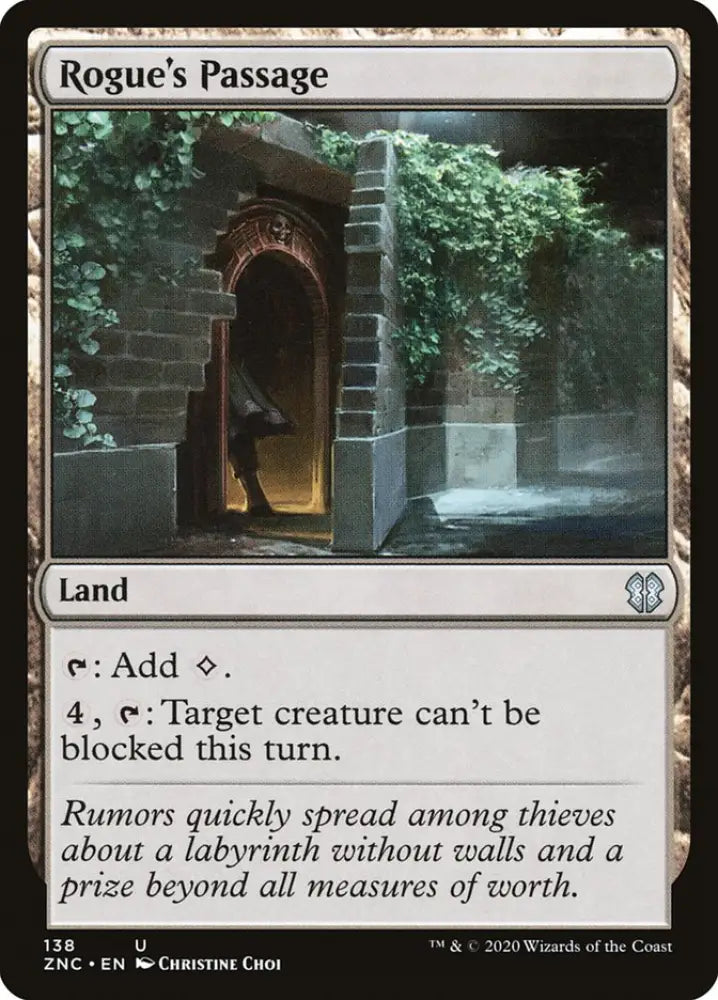 Rogue’s Passage [Zendikar Rising Commander] - MTG Single