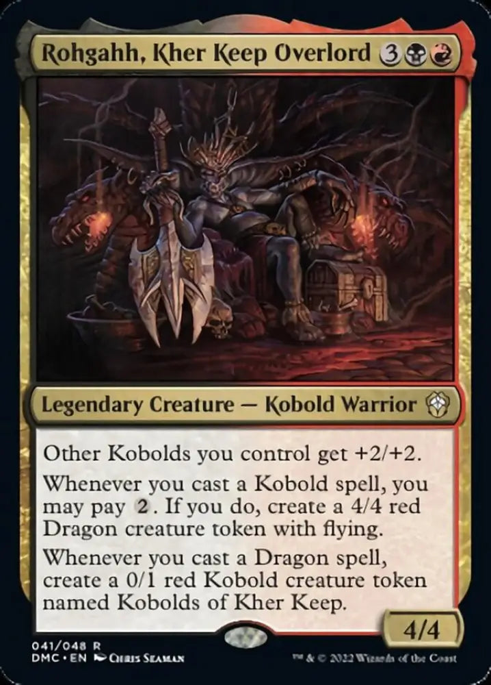 Rohgahh Kher Keep Overlord [Dominaria United Commander] - MTG Single