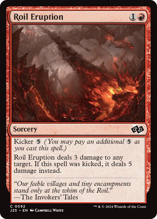 Roil Eruption [Foundations Jumpstart] - MTG Single
