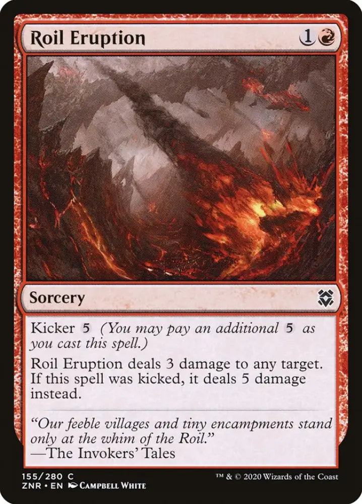 Roil Eruption [Zendikar Rising] - MTG Single