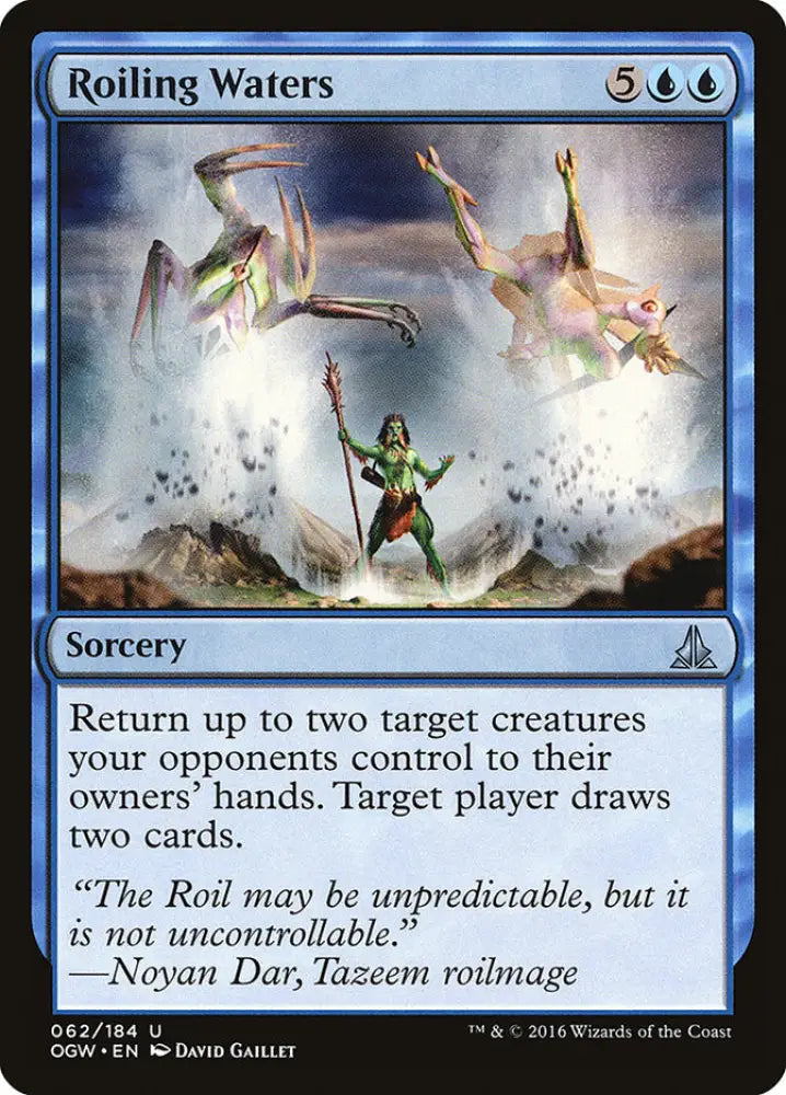 Roiling Waters [Oath of the Gatewatch] - MTG Single