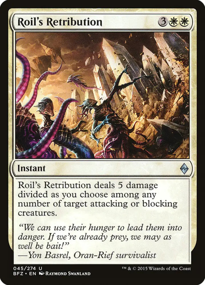 Roil’s Retribution [Battle for Zendikar] - MTG Single