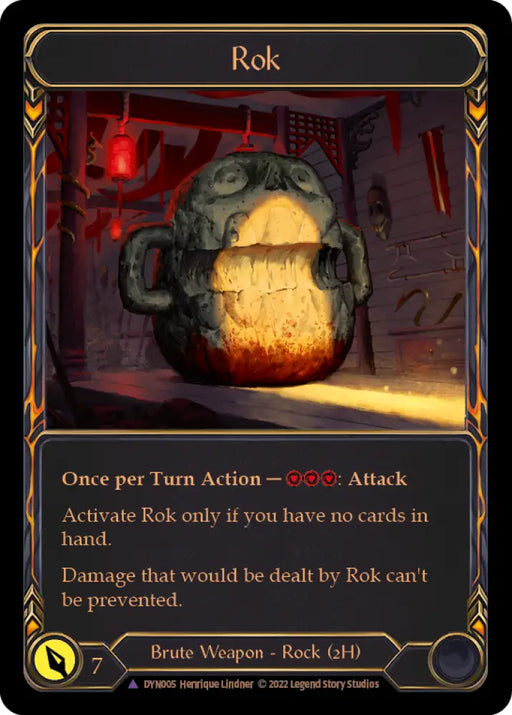 Rok (Marvel) [Dynasty] Cold Foil - Flesh And Blood Single