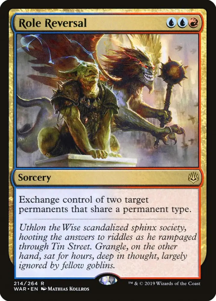 Role Reversal [War of the Spark] - MTG Single