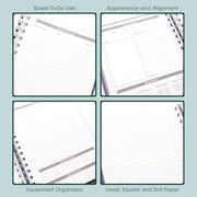 Roll & Play - DnD Character Quest Notebook Mystic Purple - Role Playing Game