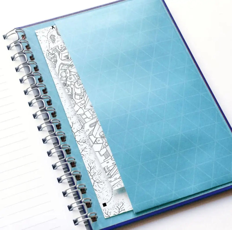 Roll & Play - DnD Game Master’s Quest Journal Heroic Blue - Role Playing Game