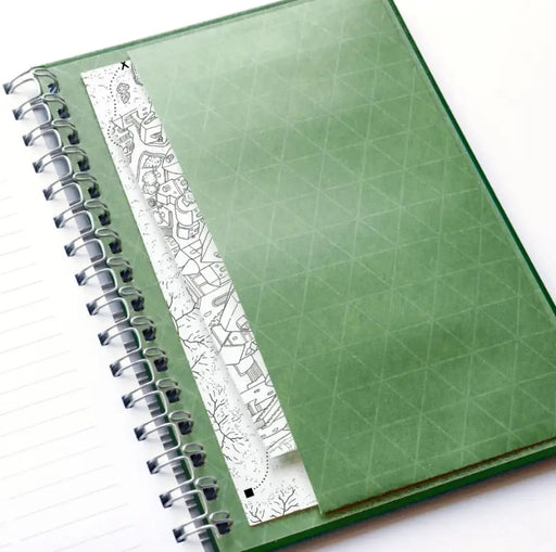 Roll & Play - DnD Game Master’s Quest Journal Wild Green - Role Playing Game