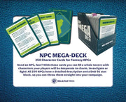 Roll & Play - NPC Mega-Deck - Role Playing Game