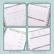 Roll & Play - Player Character Quest Notebook - Role Playing Game