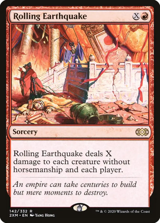 Rolling Earthquake [Double Masters] - MTG Single