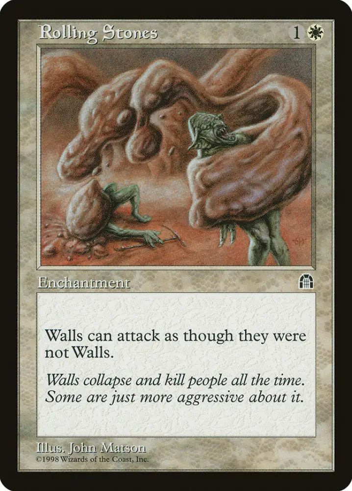 Rolling Stones [Stronghold] - MTG Single