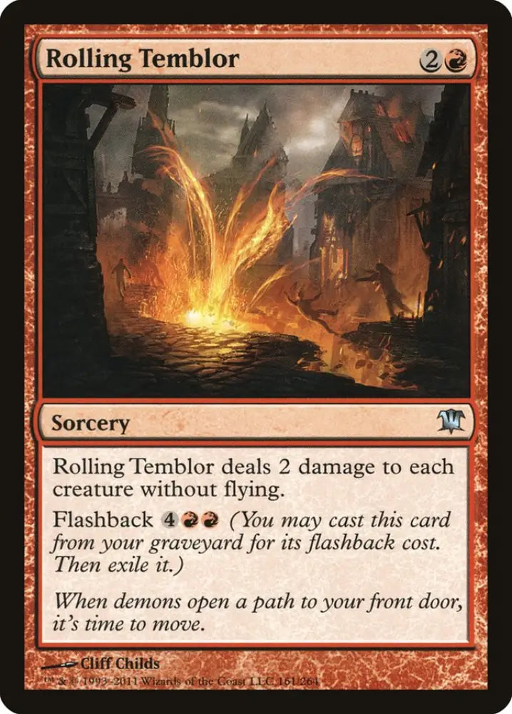 Rolling Temblor [Innistrad] - MTG Single