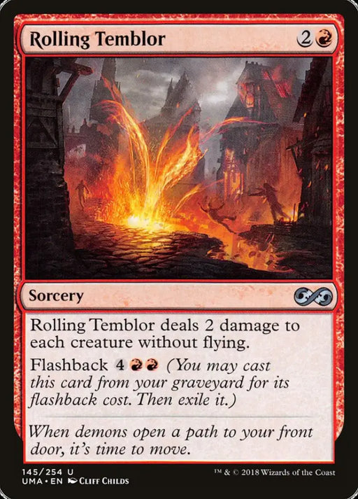 Rolling Temblor [Ultimate Masters] - MTG Single