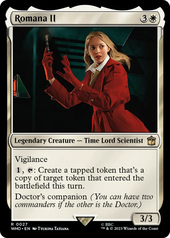 Romana II [Doctor Who] - MTG Single