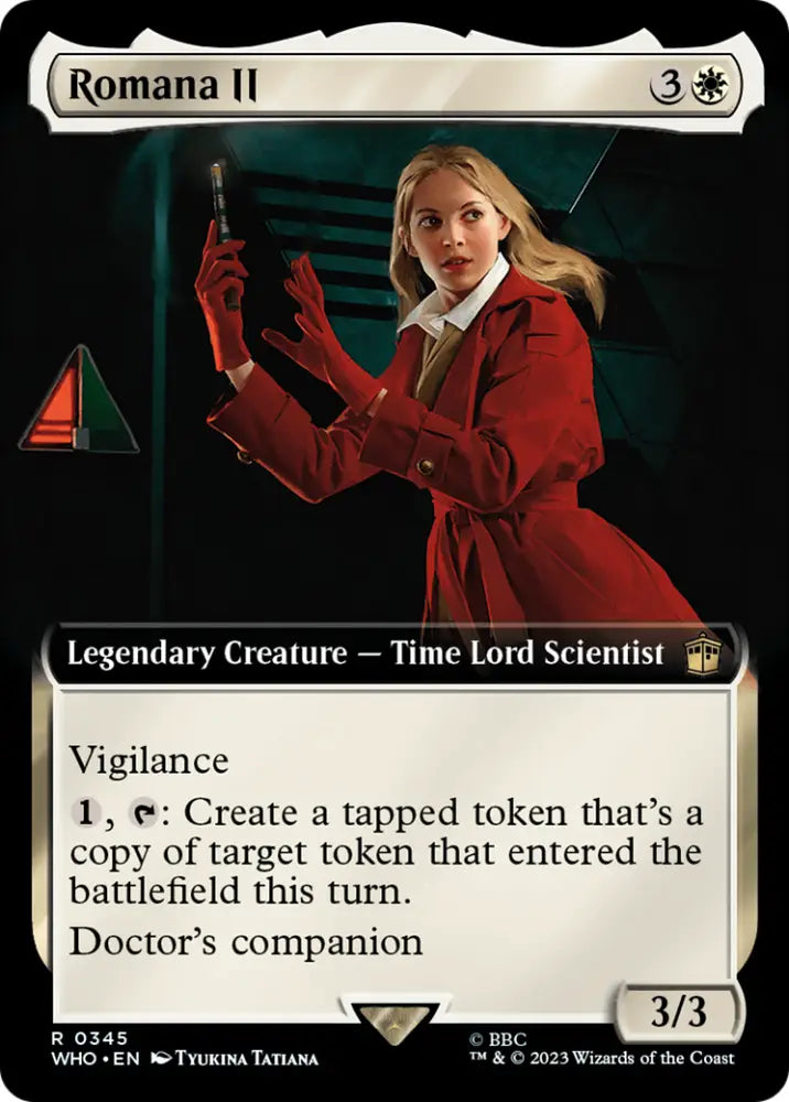Romana II (Extended Art) [Doctor Who] - MTG Single