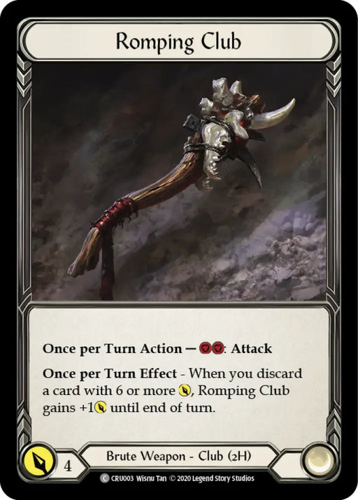 Romping Club [Crucible of War 1st Edition] 1st Edition Normal - Flesh And Blood Single