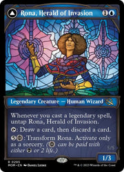 Rona Herald of Invasion // Rona Tolarian Obliterator (Showcase Planar Booster Fun) [March of the Machine] - MTG Single